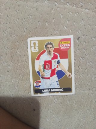 Cromo Luka Modric Panini Extra Sticker