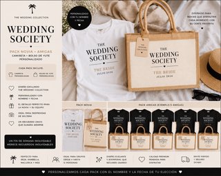 Pack Novia + Amigas Wedding Society
