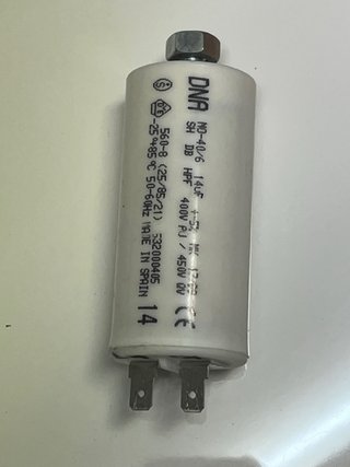 Condensador DNA MD-40/6 14uF 450V