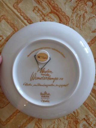 Coppia piatti Rosenthal Aladin Bjørn Wiinblad