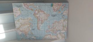 Pizarra Magnética Mapa Mundi