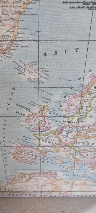 Pizarra Magnética Mapa Mundi