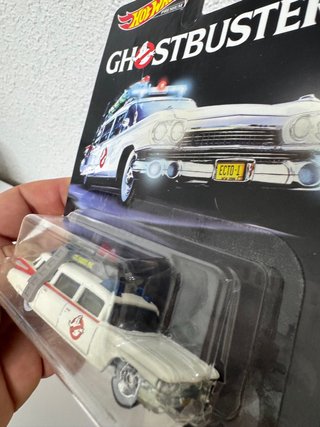 SET HOT WHEELS CAZAFANTASMAS ECTO-01 BATMOBIL 1989