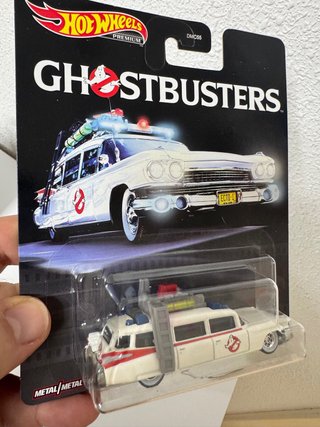 SET HOT WHEELS CAZAFANTASMAS ECTO-01 BATMOBIL 1989