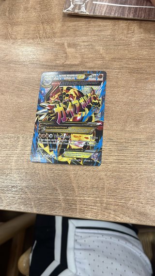 Carta Pokémon MEGA Groudon Primigenio EX