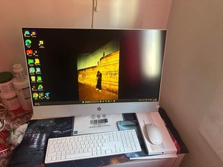 HP Ordenador Todo en Uno Blanco