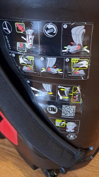 Silla coche Romer Britax Negra