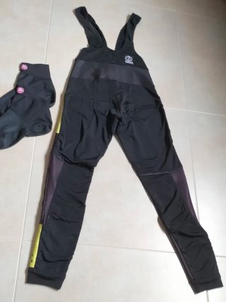 Culote ciclismo + cubrebotas Windstopper.