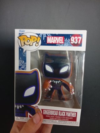 Funko Pop Marvel 937 Gingerbread Black Panther