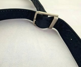 Bolso Hombro Piel Negro Vintage Papillon