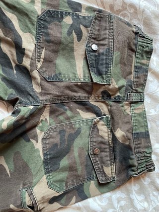 Pantaloni cargo camouflage