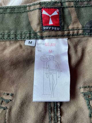 Pantaloni cargo camouflage
