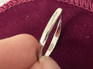 Anello Argento 925 Regolabile Cuoricino
