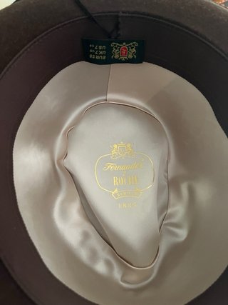 Sombrero Fedora Fernández y Roche Talla 58 NUEVO