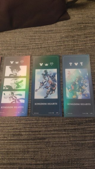 Kingdom Hearts Marcapáginas Holográficos Loft