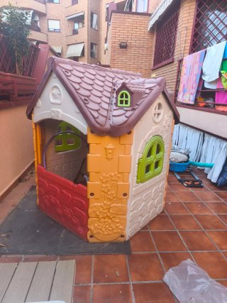 Casa de juguete para jardín