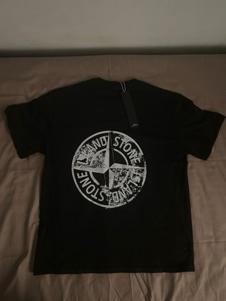 Camiseta Stone Island Negra Talla S