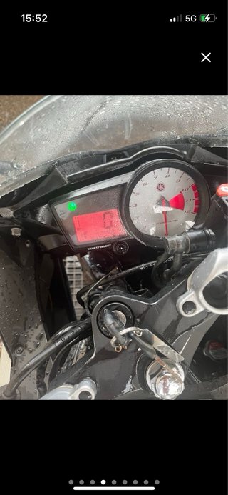 Yamaha YZF R125cc Sportbike Negra/Plata