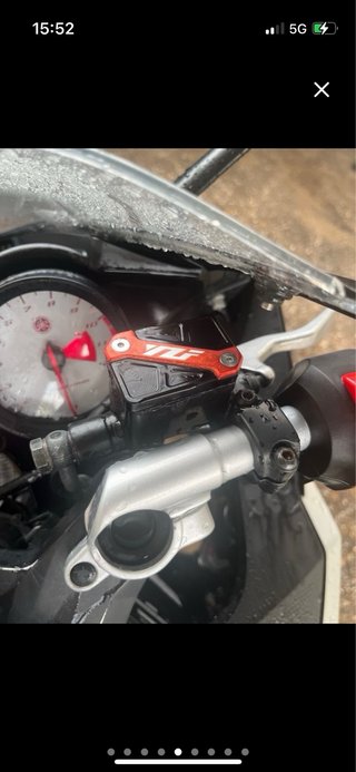 Yamaha YZF R125cc Sportbike Negra/Plata
