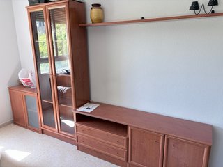 Mueble de salón modular madera