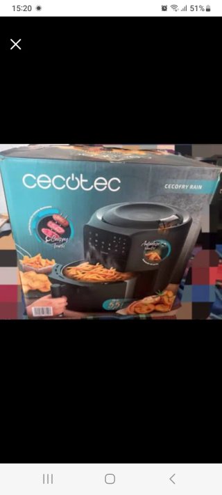 Cecotec Freidora Eléctrica en Caja