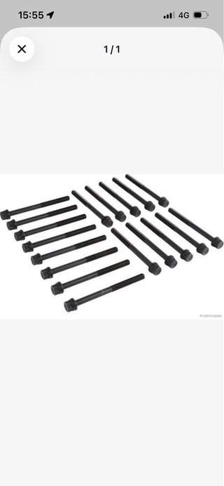Juego Tornillos Culata J1280512 9 piesas