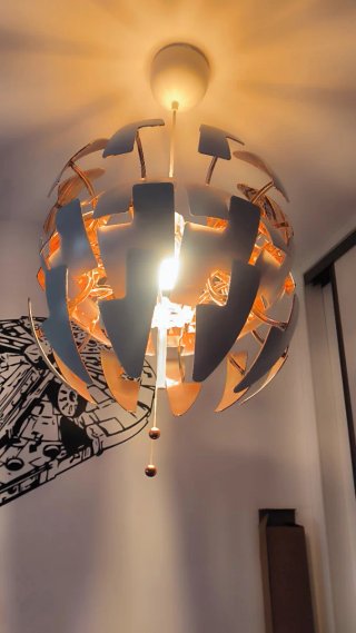 Lámpara Ikea Star Wars