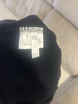 Falda pádel/tenis Kelme negra