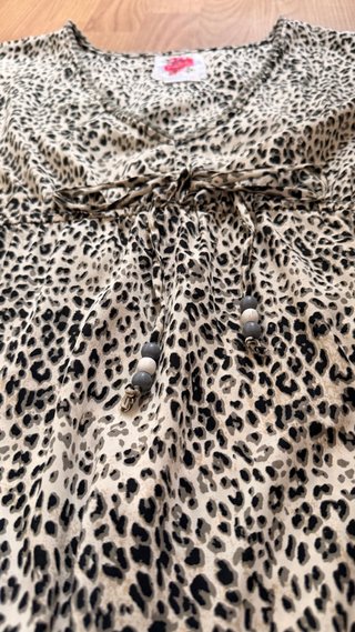Vestido estampado animal print Pepita Perez