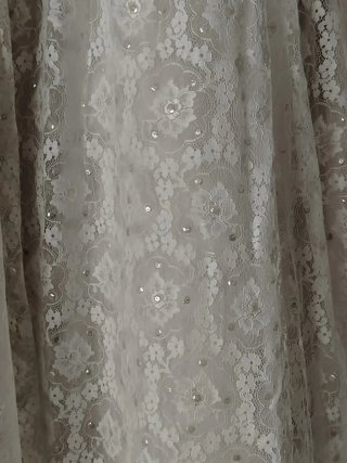 Vestido de Novia Encaje con Lentejuelas