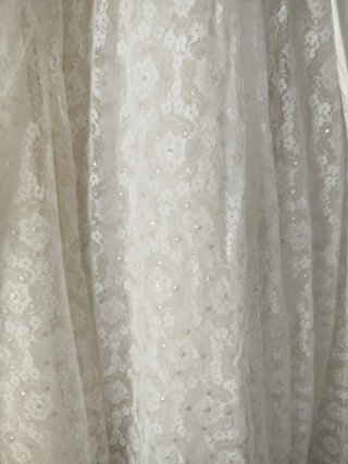 Vestido de Novia Encaje con Lentejuelas