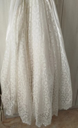 Vestido de Novia Encaje con Lentejuelas