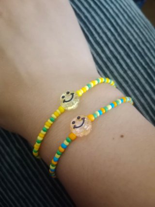 Pulseras de abalorios