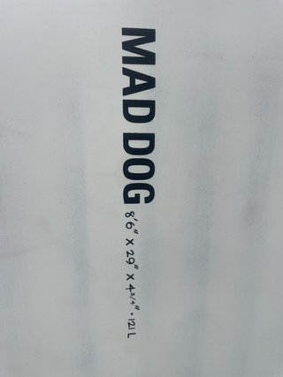 Tabla Paddle surf rígida Naish Mad Dog 8'6