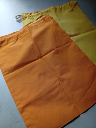 TresBolsas de algodón multiusos con dibujos