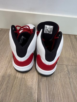 Jordan Max Aura Blanco Rojo