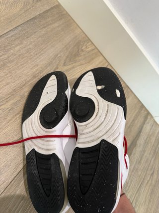 Jordan Max Aura Blanco Rojo