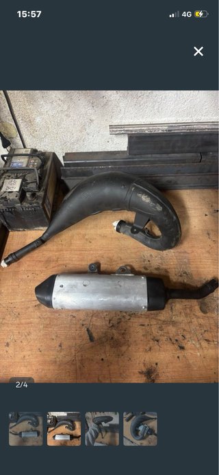 Bufanda  Escape Yamaha YZ 125 2023