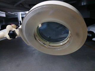 Lámpara LED con lupa