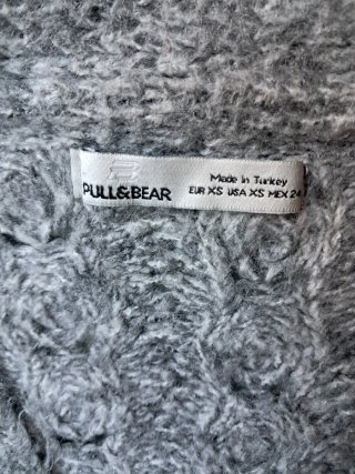 Chaqueta Pull&Bear Gris Talla XS