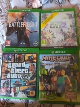 Lote 4 Videojuegos Xbox One