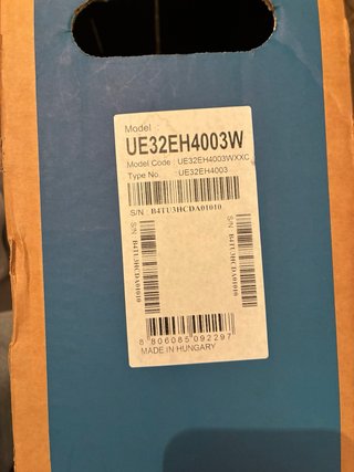 TV LED Samsung 32 UE32EH4003W