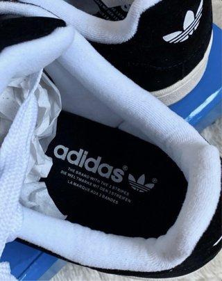 Adidas Campus Zapatillas Negras Blancas