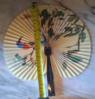 Ventaglio Cinese a Ruota Anni '70 cokade fan