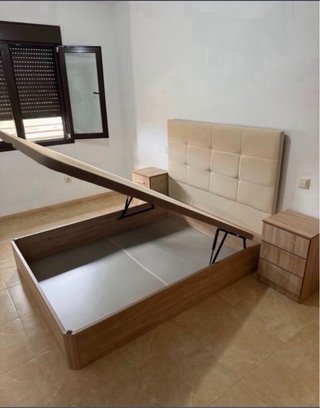 Canapé abatible de madera