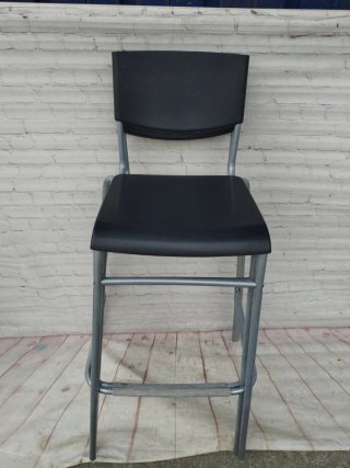Taburetes Altos Ikea Negros