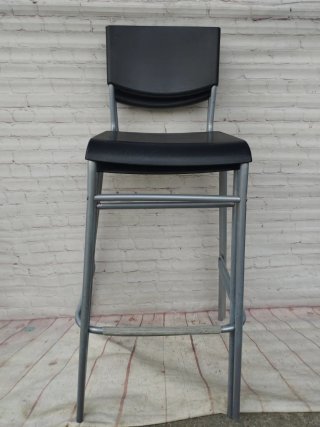 Taburetes Altos Ikea Negros