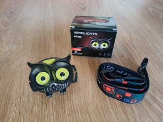 Linterna frontal LED búho WT209