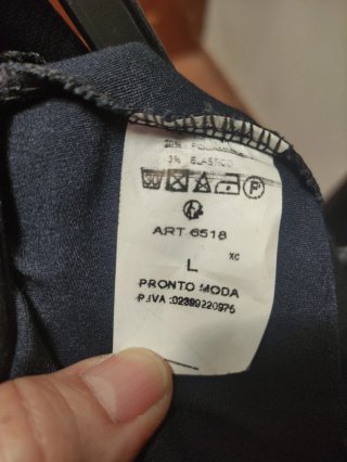 Pantalón negro Pronto Moda