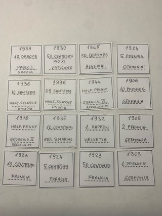 Lotto 16 monete antiche/vintage